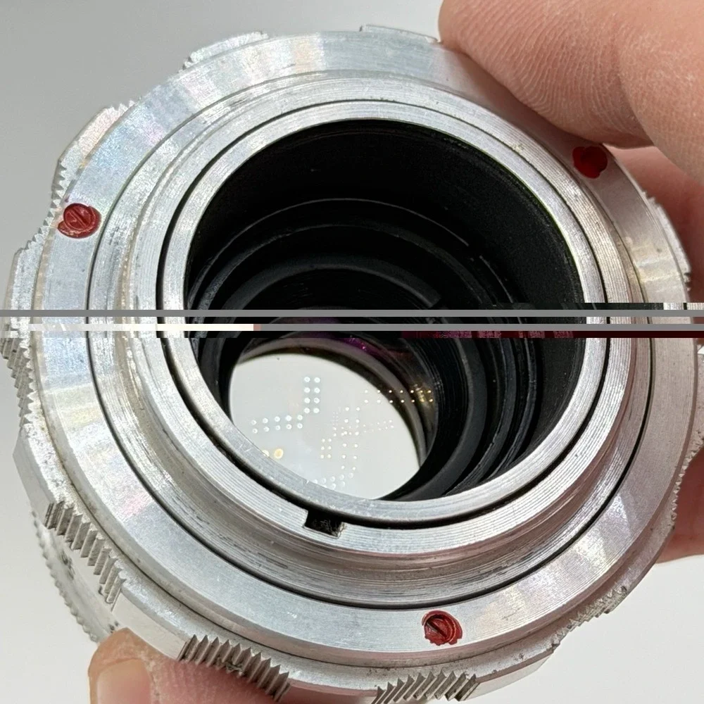 Industar 26m 52mm f2,8 Red P Soviet portrait Lens Leica M M39 Mount USSR Old